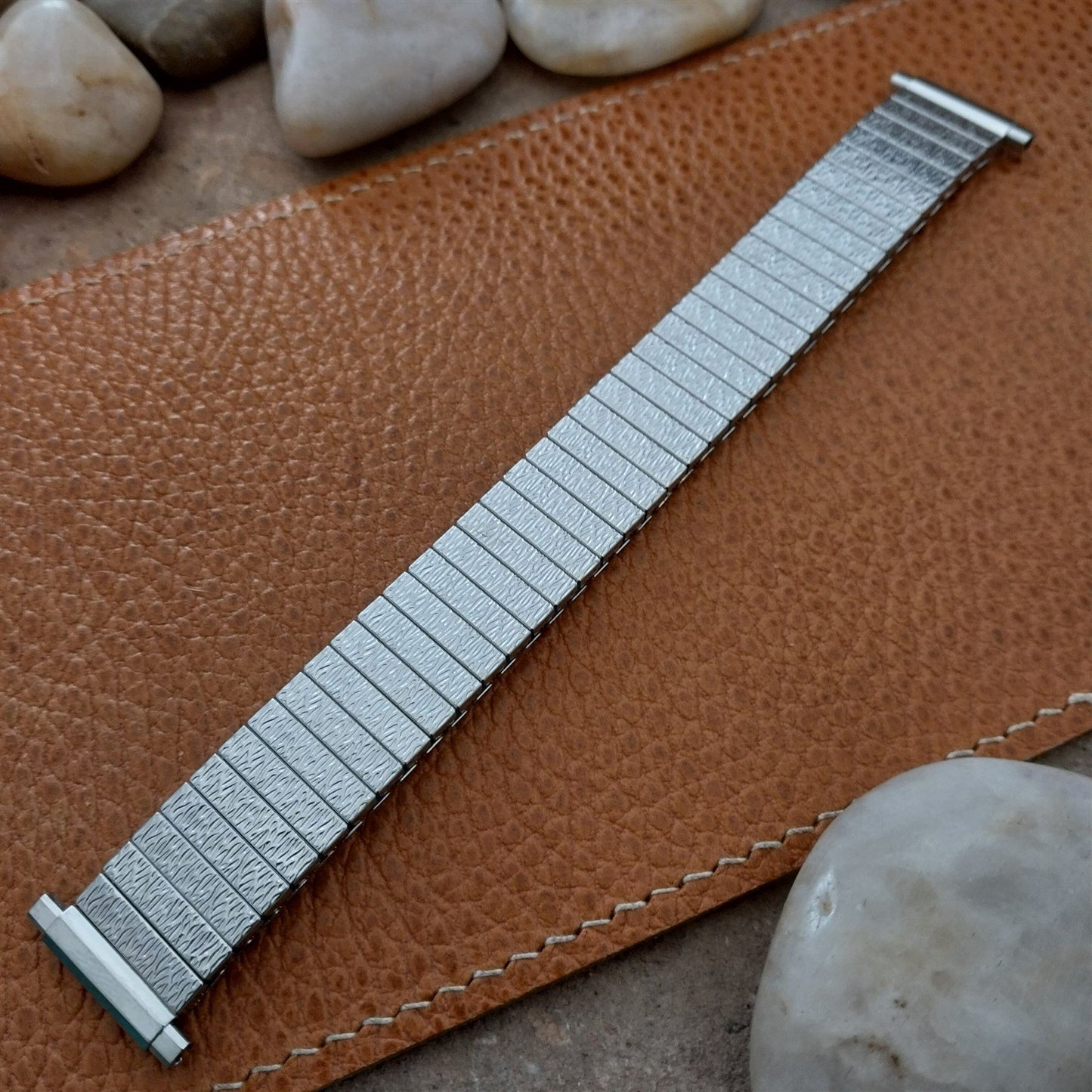 18mm 19mm 20mm JB Champion Stainless Steel Expansion nos 70s Vintage Watch Band