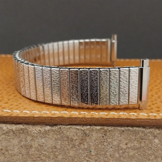 18mm 19mm 20mm Long JB Champion Stainless Steel Unused 1970s Vintage Watch Band