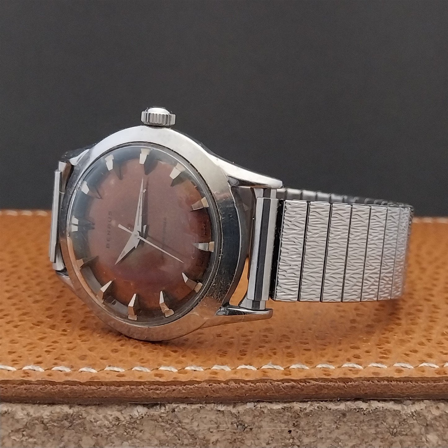 Vintage 16mm 18mm 19mm JB Champion Stainless Unused Classic 1970s Watch Band