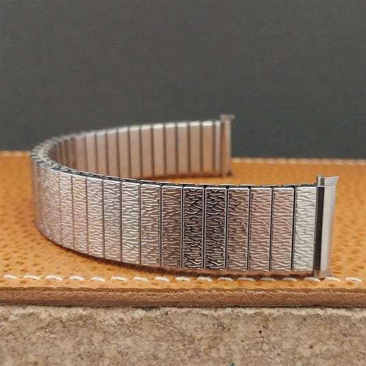 Vintage 16mm 18mm 19mm JB Champion Stainless Unused Classic 1970s Watch Band