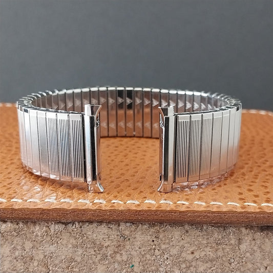 18mm 19mm 20mm Vintage JB Champion Stainless Steel Unused nos 1970s Watch Band