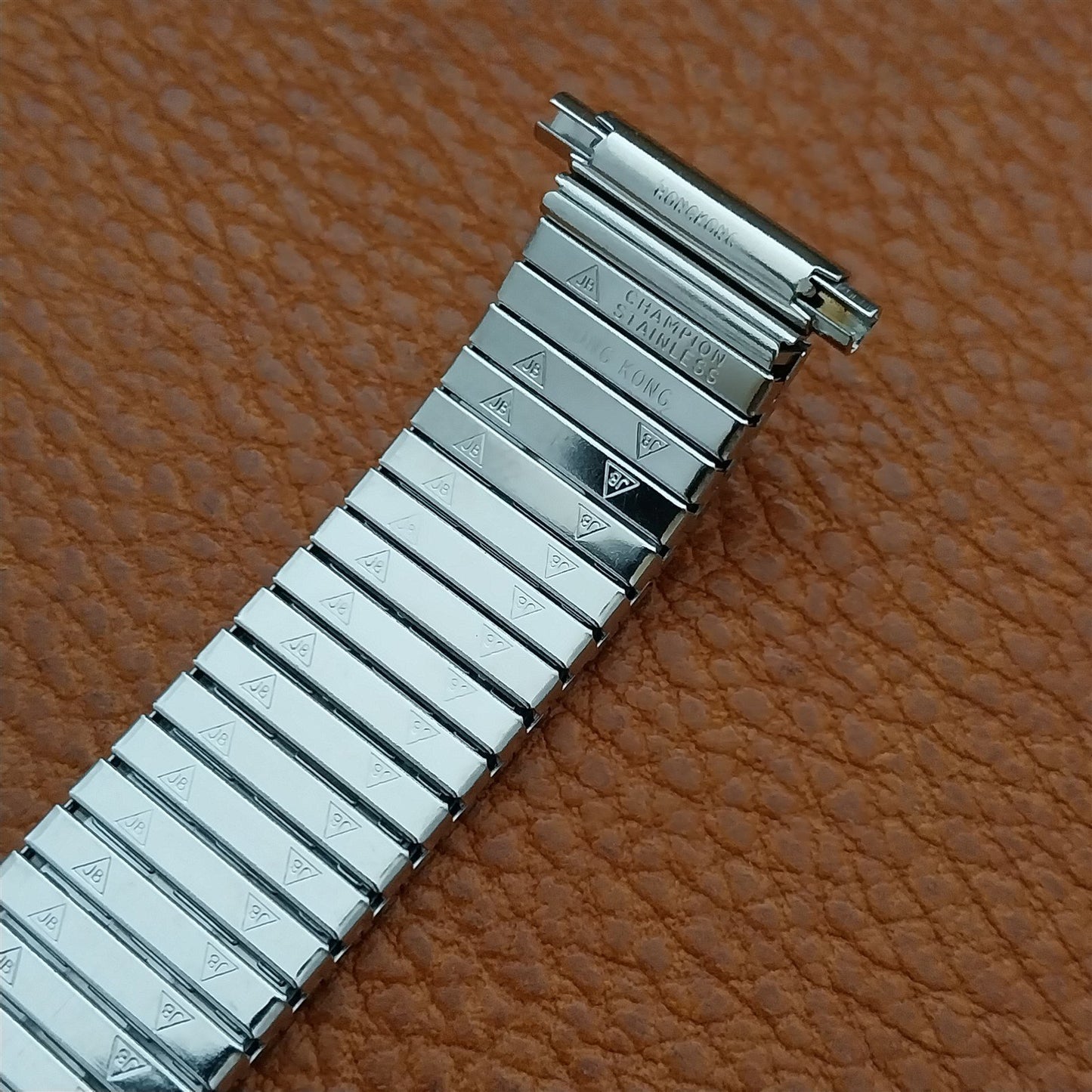 18mm 19mm 20mm 22mm JB Champion Stainless Steel Unused 1970s Vintage Watch Band