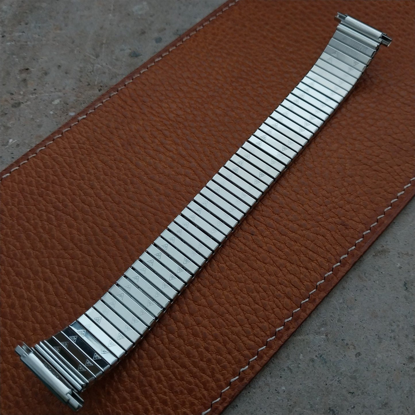 18mm 19mm 20mm 22mm JB Champion Stainless Steel Unused 1970s Vintage Watch Band