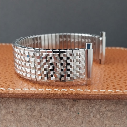 18mm 19mm 20mm 22mm JB Champion Stainless NOS 1970s Vintage Watch Band