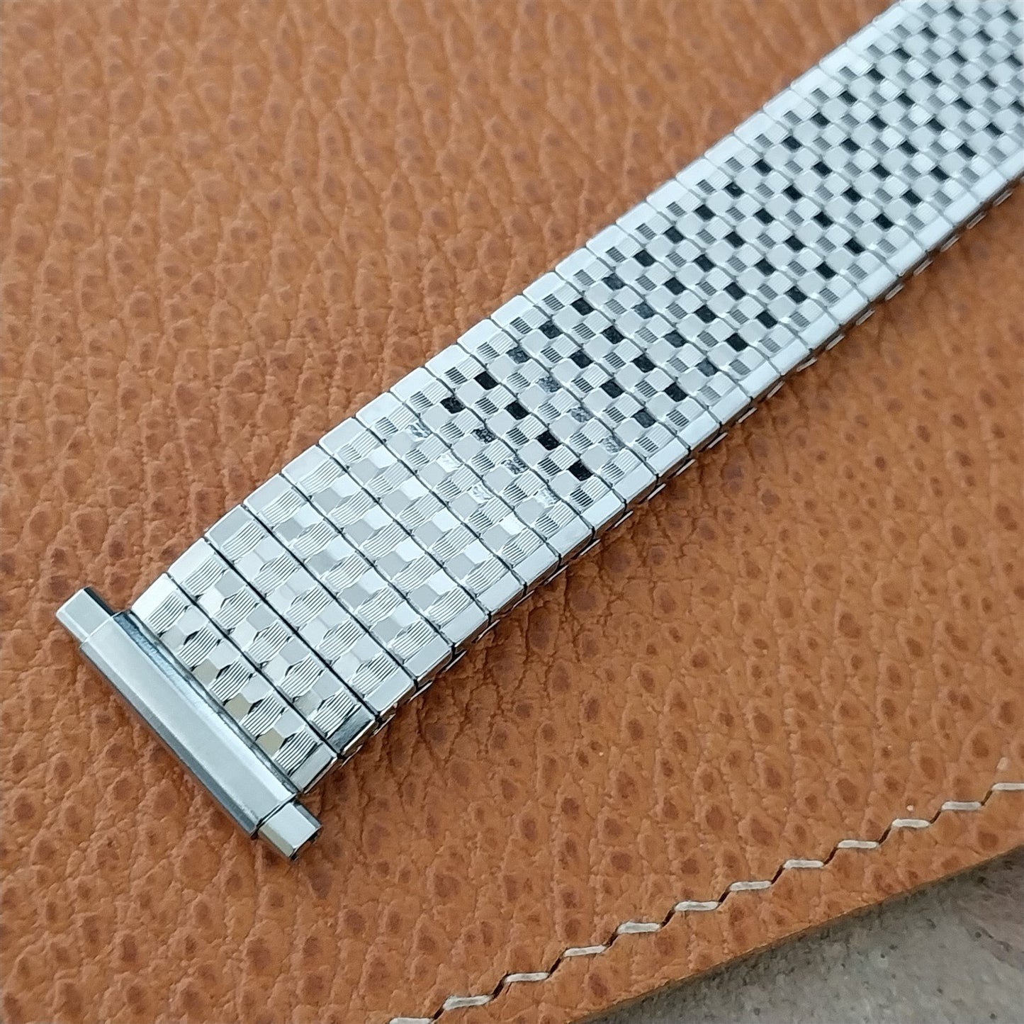18mm 19mm 20mm 22mm JB Champion Stainless Steel Unused 1970s Vintage Watch Band