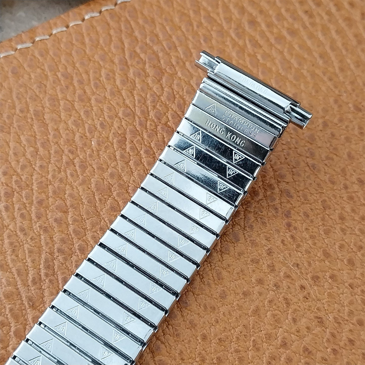 18mm 19mm 20mm 22mm JB Champion Stainless Steel Unused 1970s Vintage Watch Band