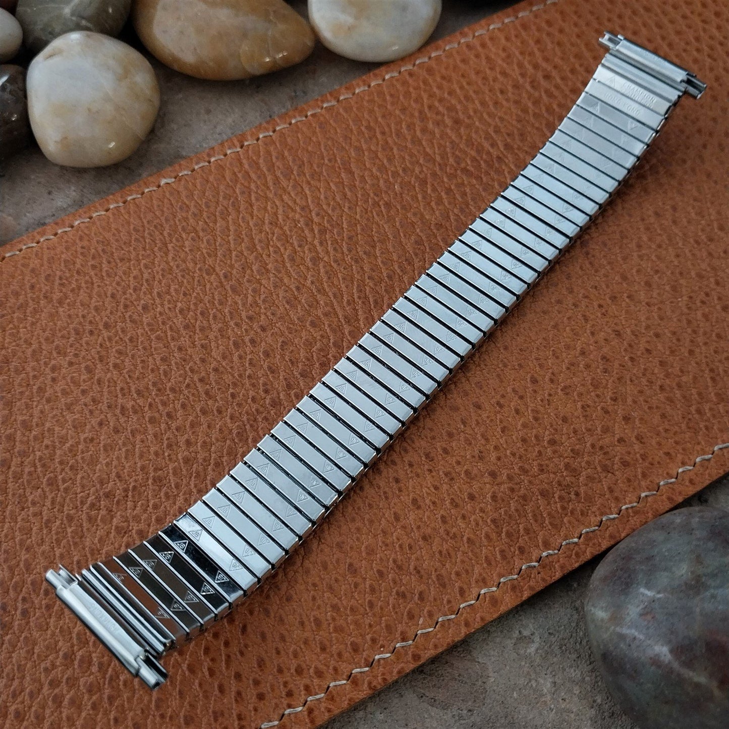 18mm 19mm 20mm 22mm JB Champion Stainless Steel Unused 1970s Vintage Watch Band