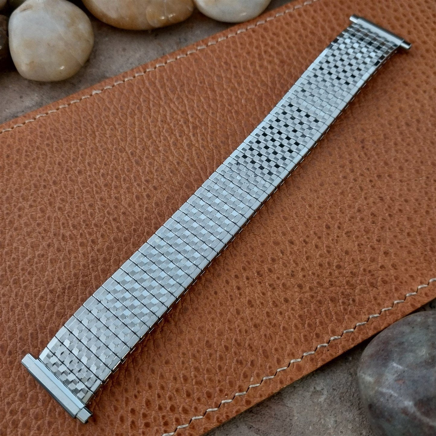 18mm 19mm 20mm 22mm JB Champion Stainless Steel Unused 1970s Vintage Watch Band