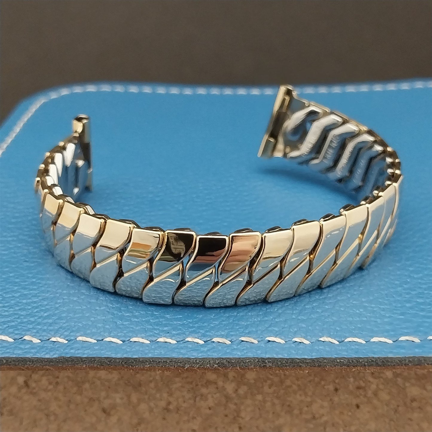 1950 Speidel Phoenix 10k Gold-Filled 5/8" Expansion nos Vintage Watch Band