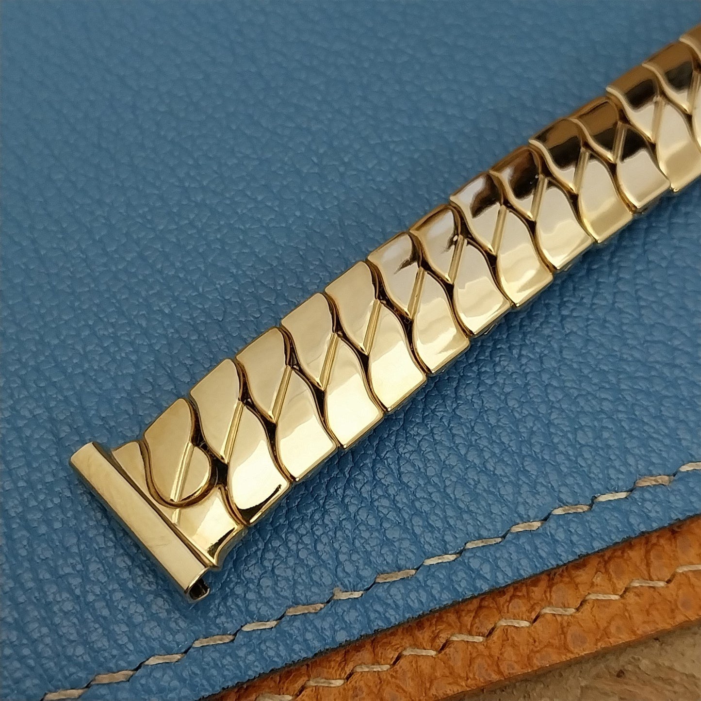 1950 Speidel Phoenix 10k Gold-Filled 5/8" Expansion nos Vintage Watch Band