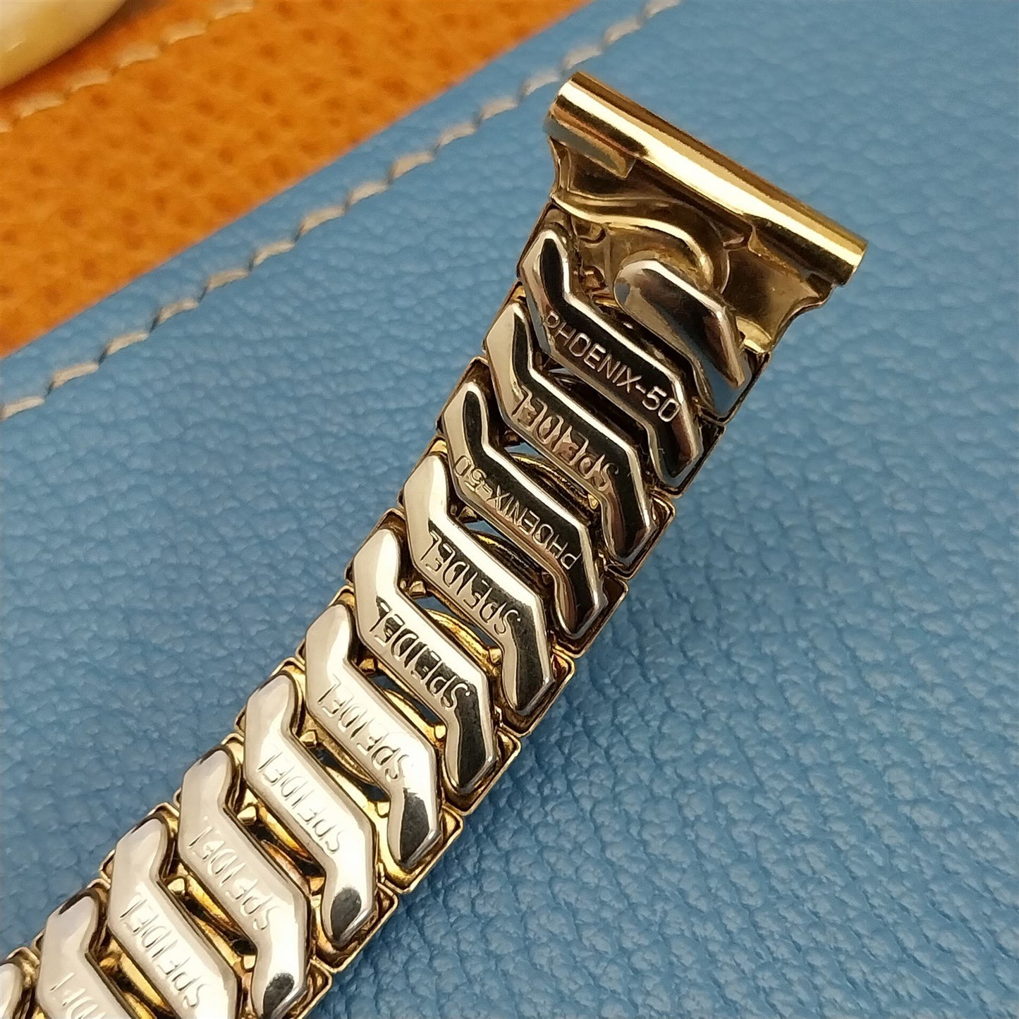 1950 Speidel Phoenix 10k Gold-Filled 5/8" Expansion nos Vintage Watch Band