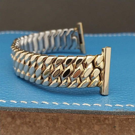 Short Golden Templar Speidel 10k Yellow Gold-Filled 40s Vintage Watch Band