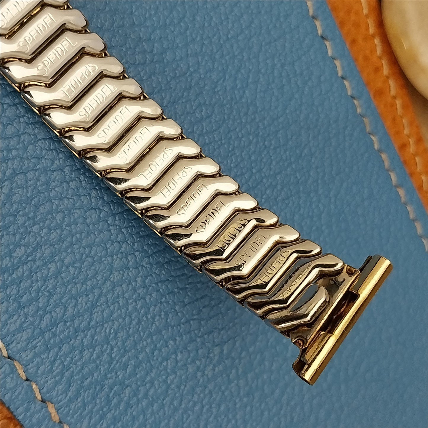 Short Golden Templar Speidel 10k Yellow Gold-Filled 40s Vintage Watch Band