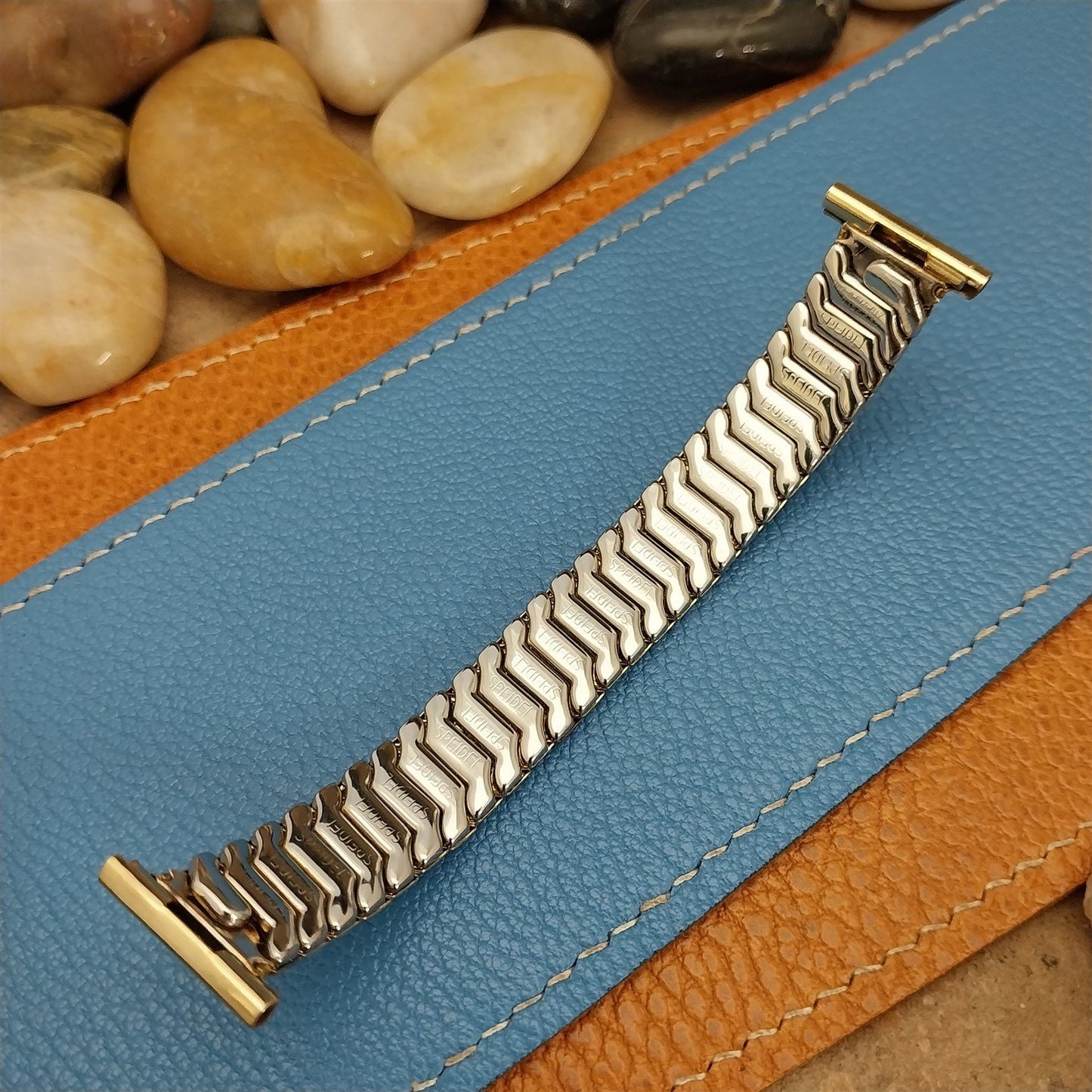 Short Golden Templar Speidel 10k Yellow Gold-Filled 40s Vintage Watch Band