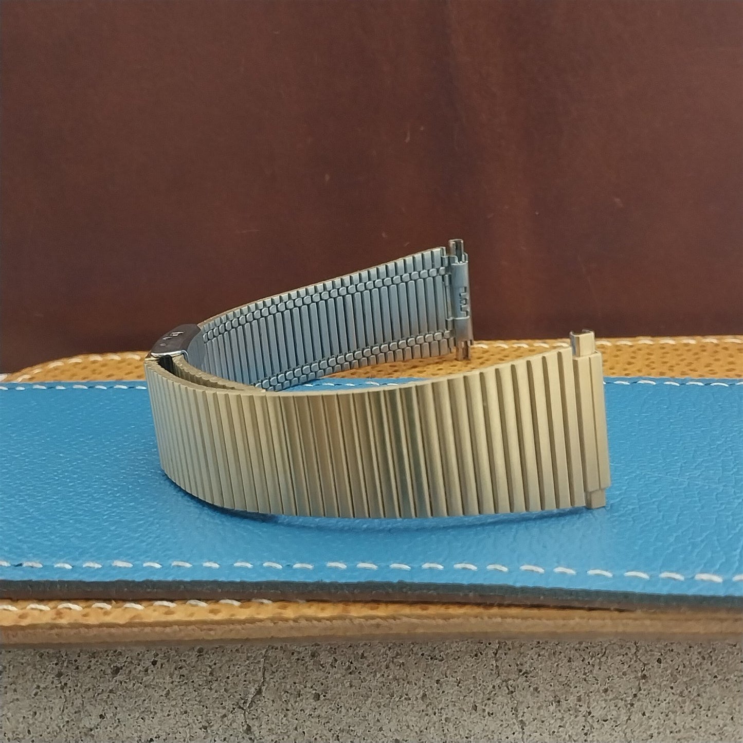 Speidel Gold-Tone nos LED LCD 1970s Vintage Watch Band 18mm 19mm 20mm 22mm