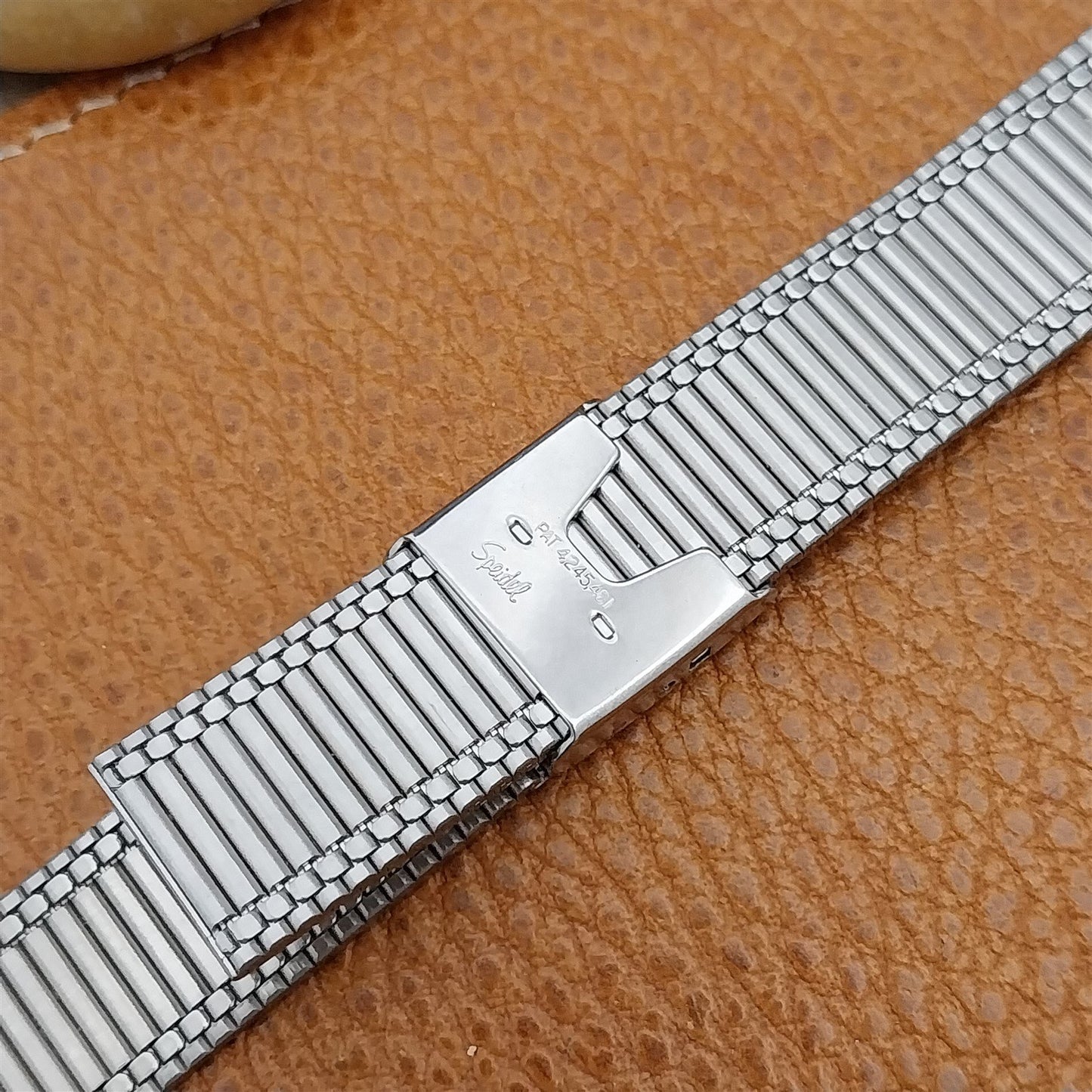 Speidel Stainless Steel & Gold-Tone nos 18mm 20mm 22mm 1970s Vintage Watch Band