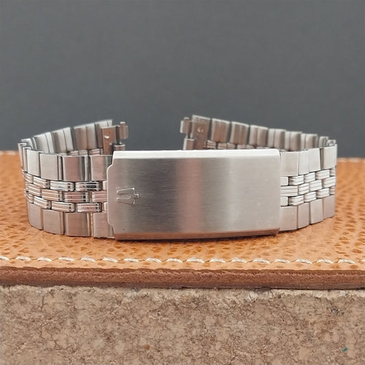 Bulova Accutron Stainless Steel Special Fit nos Unused 1970s Vintage Watch Band