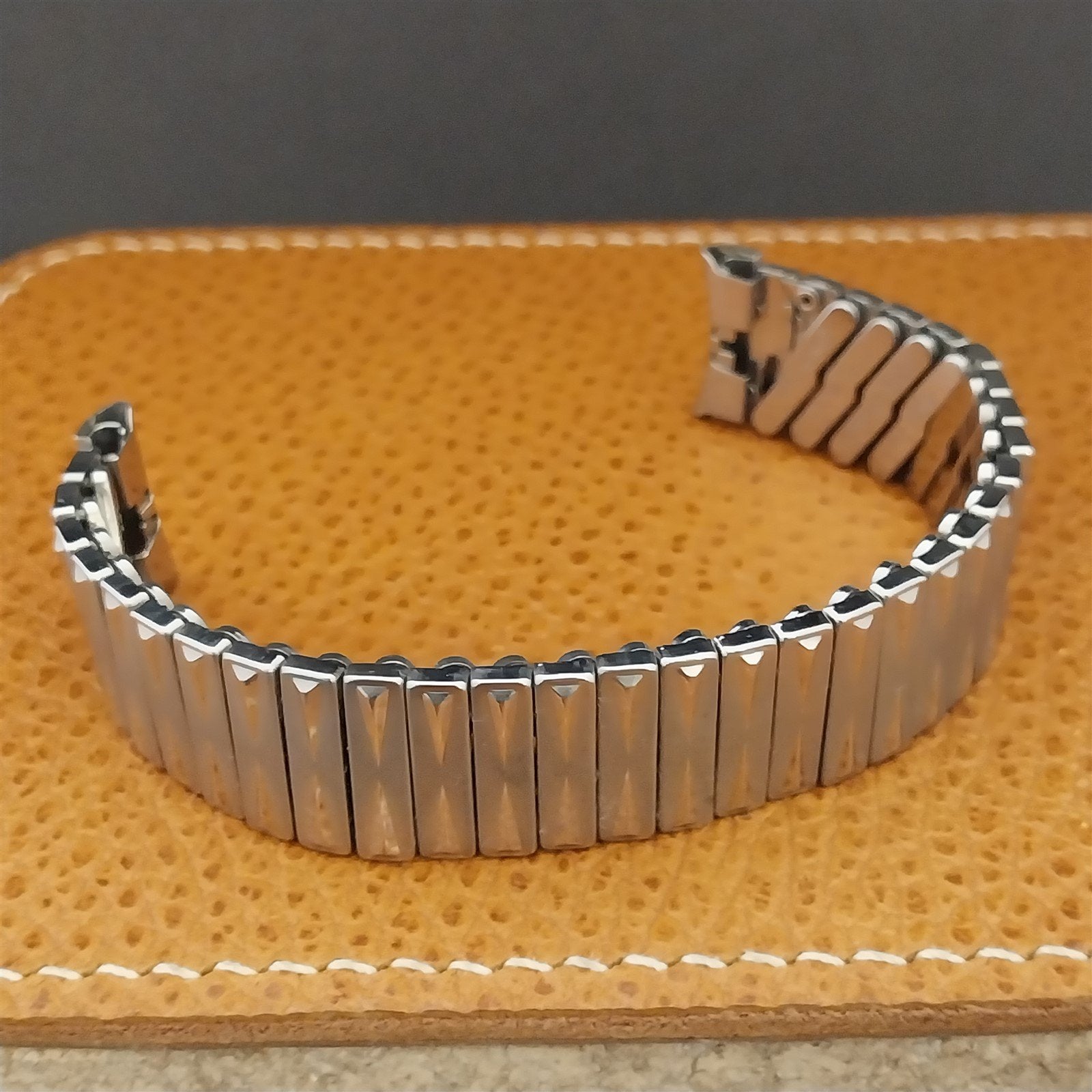 17.2mm Stainless Steel Expansion Baldwin USA Unused 1960s Vintage Watch Band