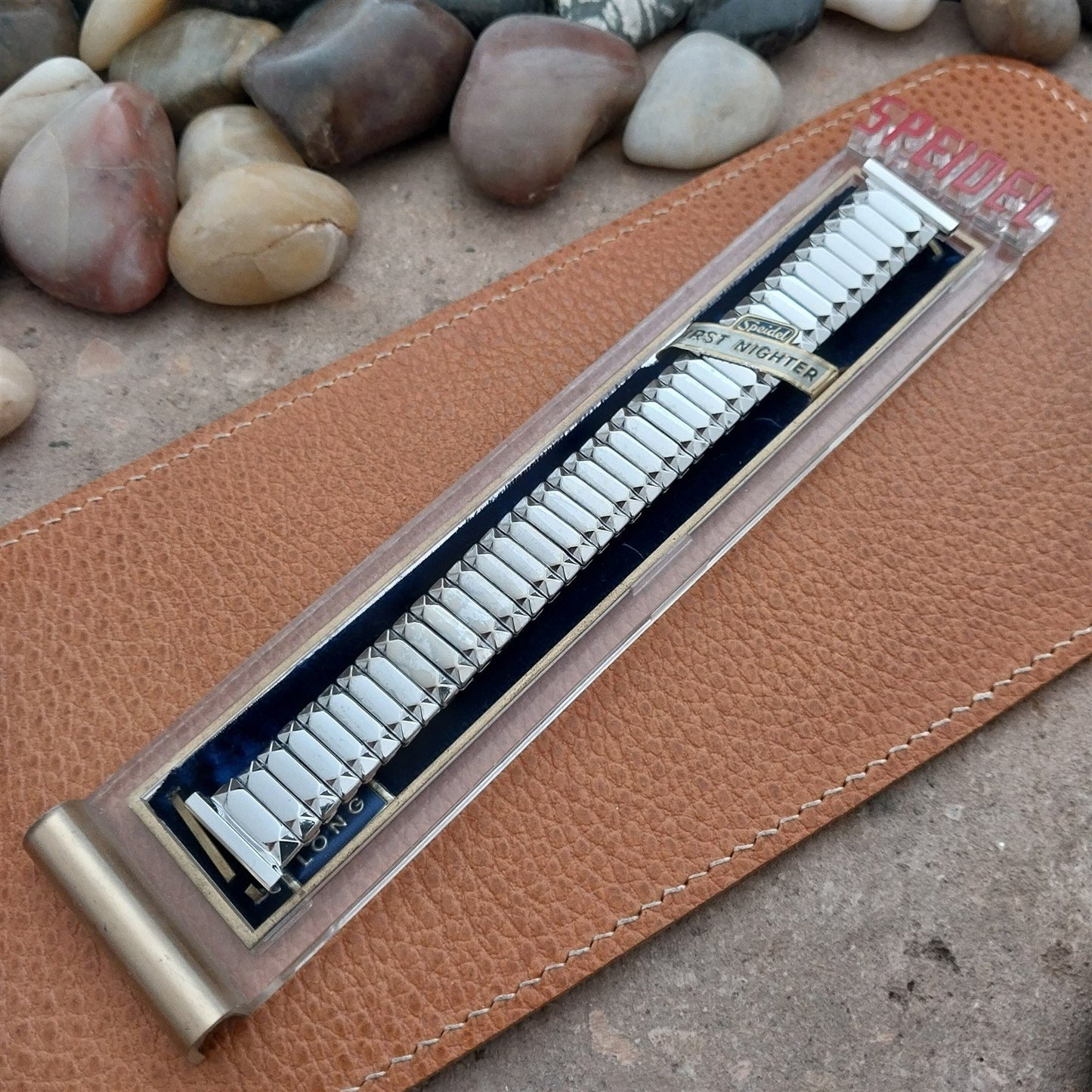 1954 19mm 18mm 16mm White Gold-Filled Speidel First Nighter Vintage Watch Band