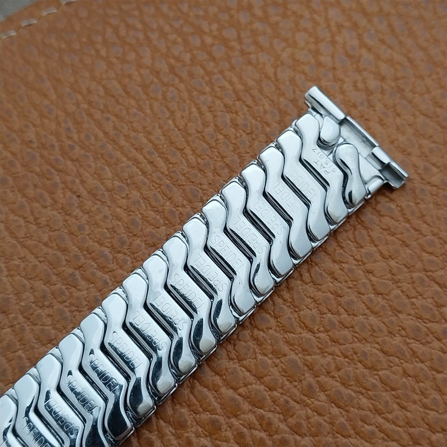 1954 19mm 18mm 16mm White Gold-Filled Speidel First Nighter Vintage Watch Band