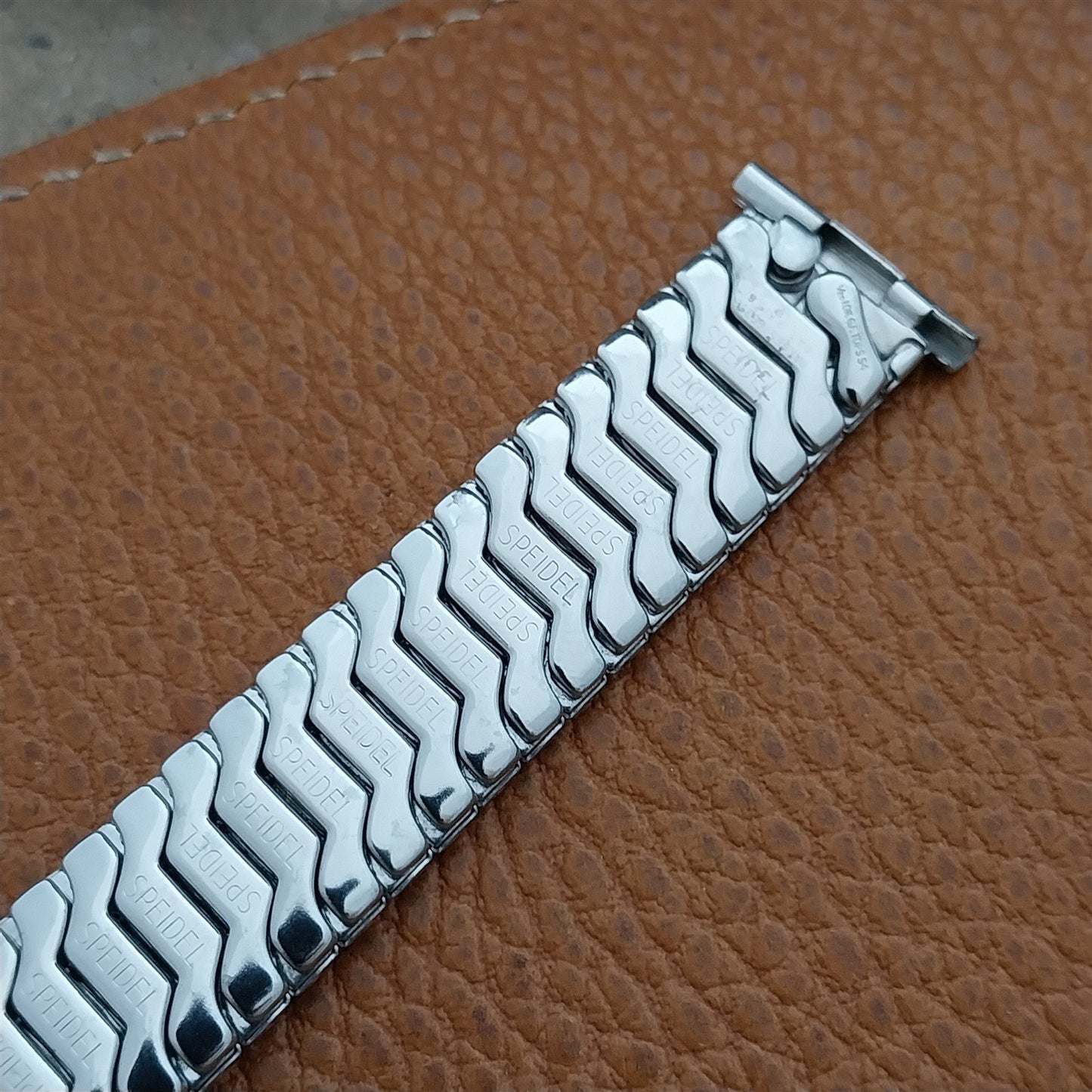 1954 10k White Gold-Filled Speidel First Nighter nos Vintage Watch Band