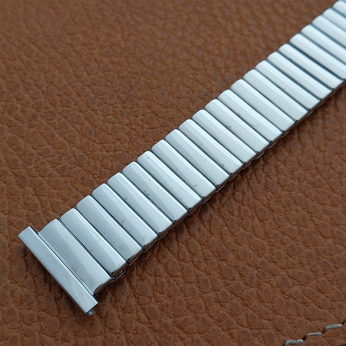 1952 10k White Gold-Filled Speidel Expansion Castile Unused Vintage Watch Band