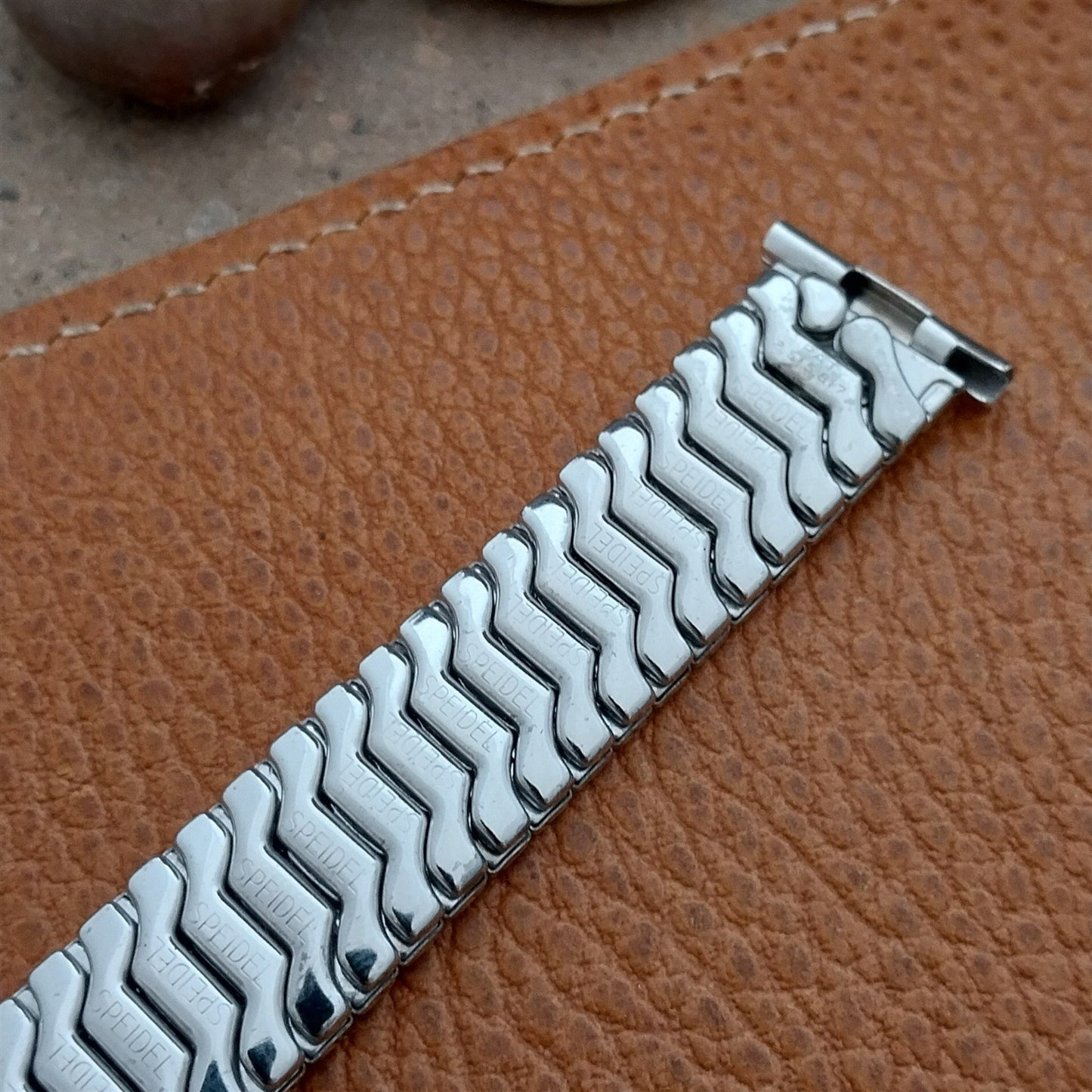 1952 10k White Gold-Filled Speidel Expansion Castile Unused Vintage Watch Band