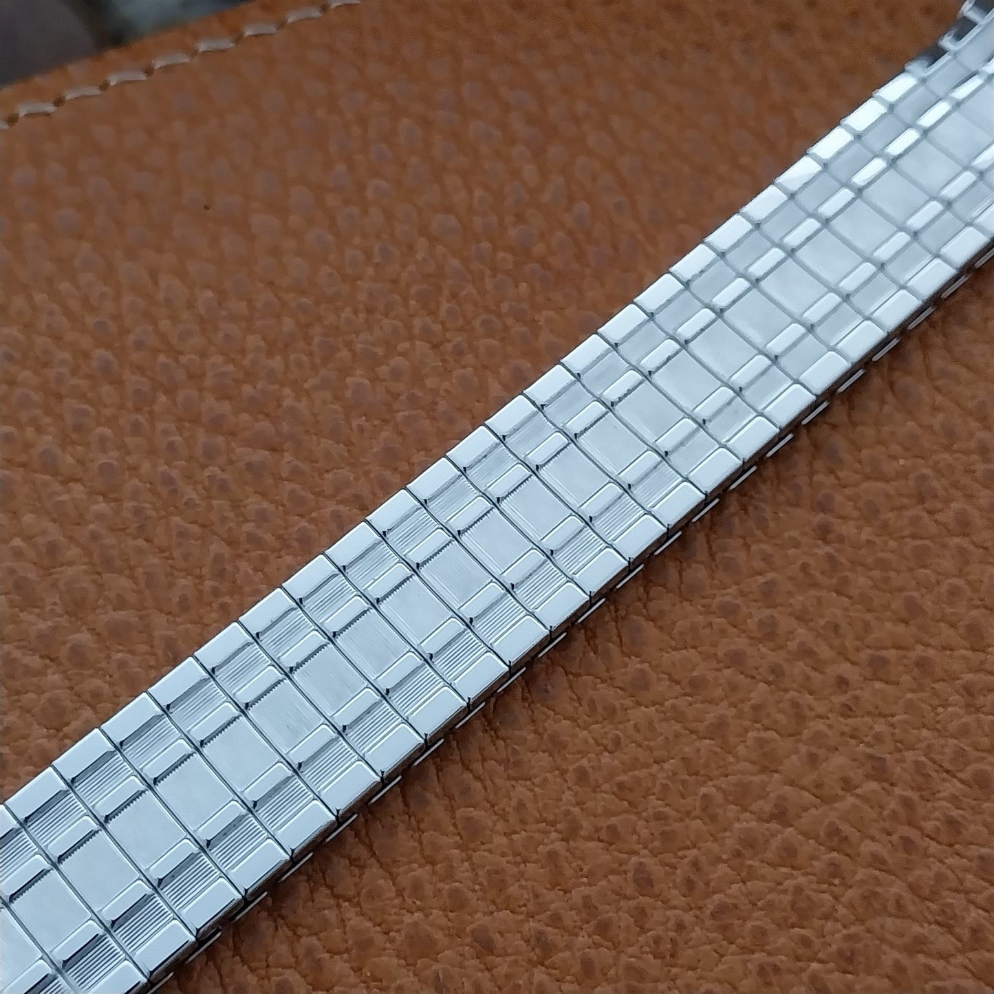 1961 Speidel Elegante 10k White Gold-Filled Expansion Vintage Watch Band