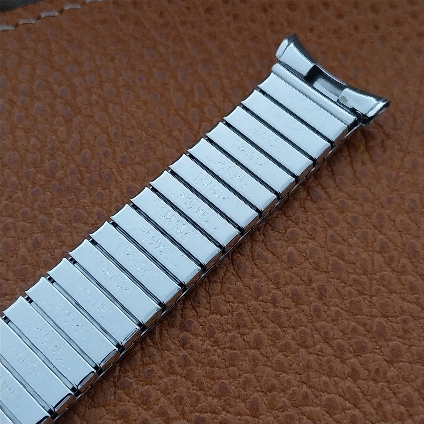 1961 Speidel Elegante 10k White Gold-Filled Expansion Vintage Watch Band