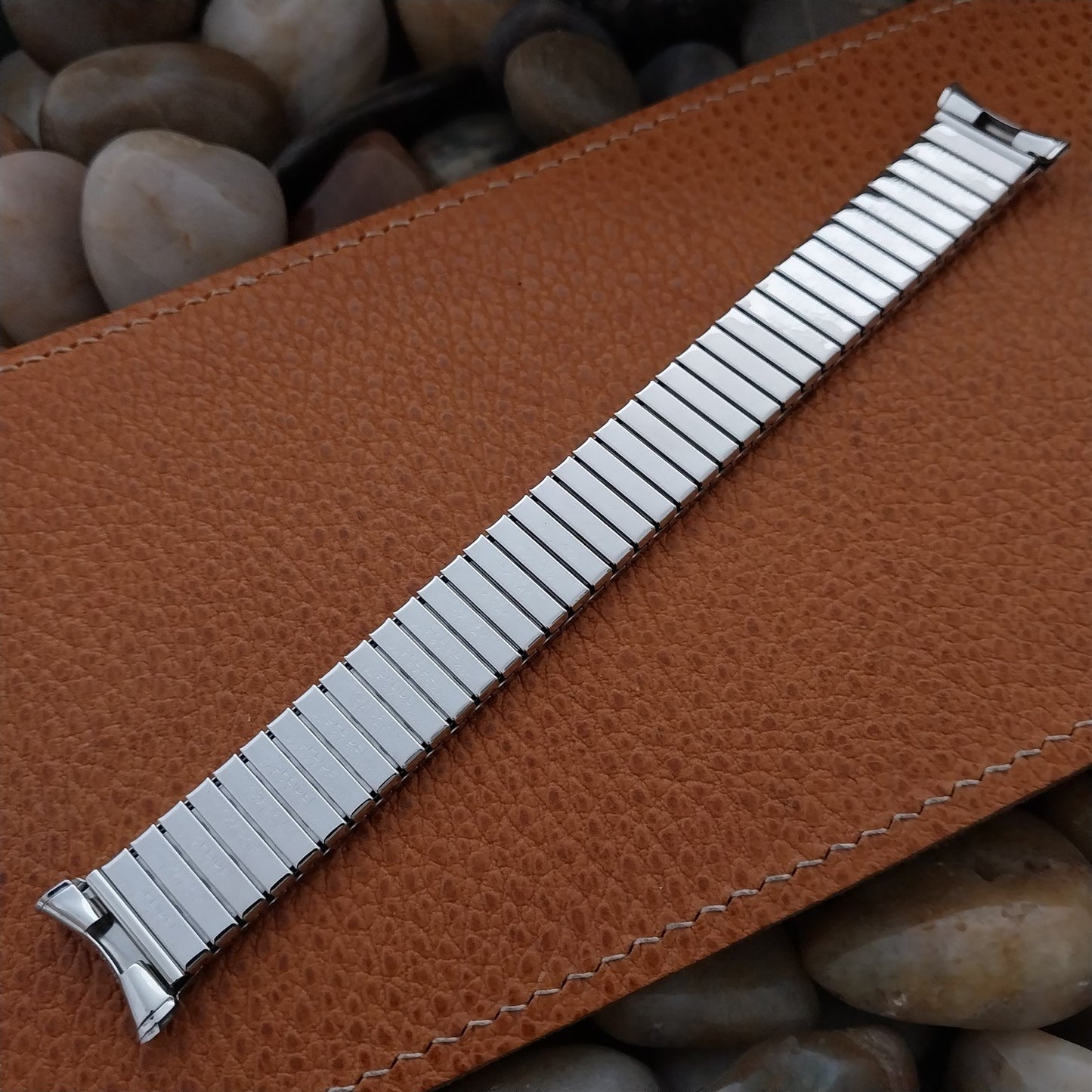 1961 Speidel Elegante 10k White Gold-Filled Expansion Vintage Watch Band