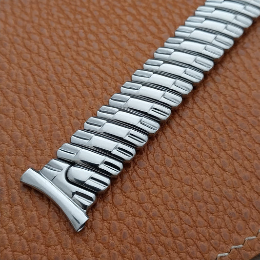 1950s Stainless Steel Short Scissor-Expansion Foster Unused Vintage Watch Band