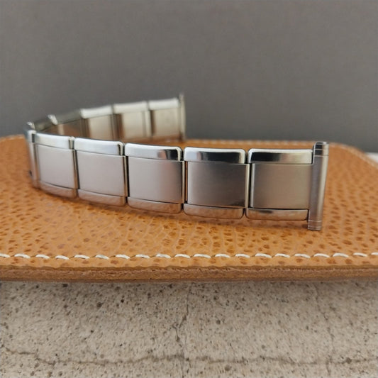 Vintage 19mm 18mm Pfistra Wire Lug Stainless Steel nos 1950s Unused Watch Band