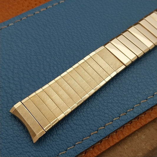 17mm 10k Gold Filled Baldwin USA nos 1960s Vintage Watch Band