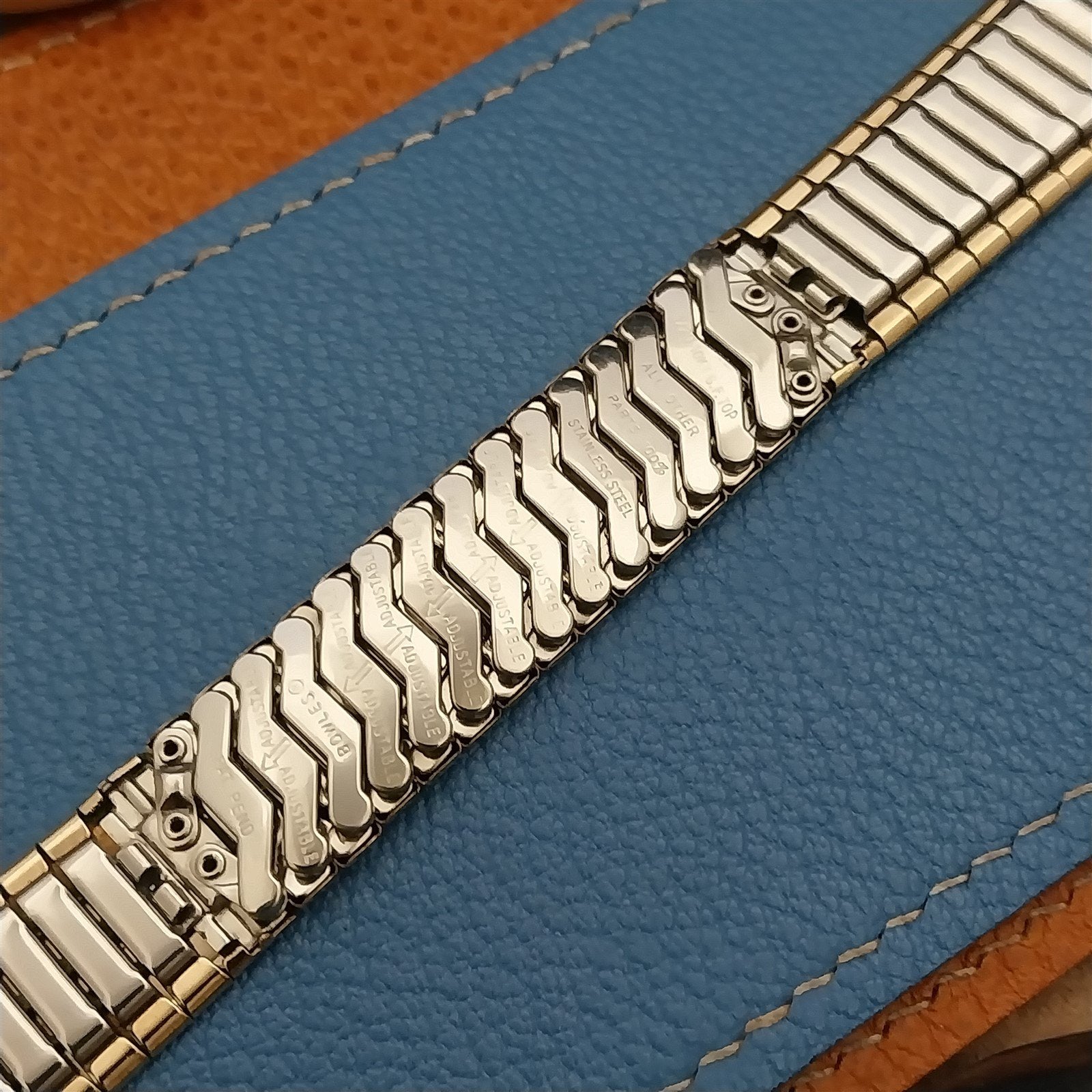 17mm 10k Gold Filled Baldwin USA nos 1960s Vintage Watch Band