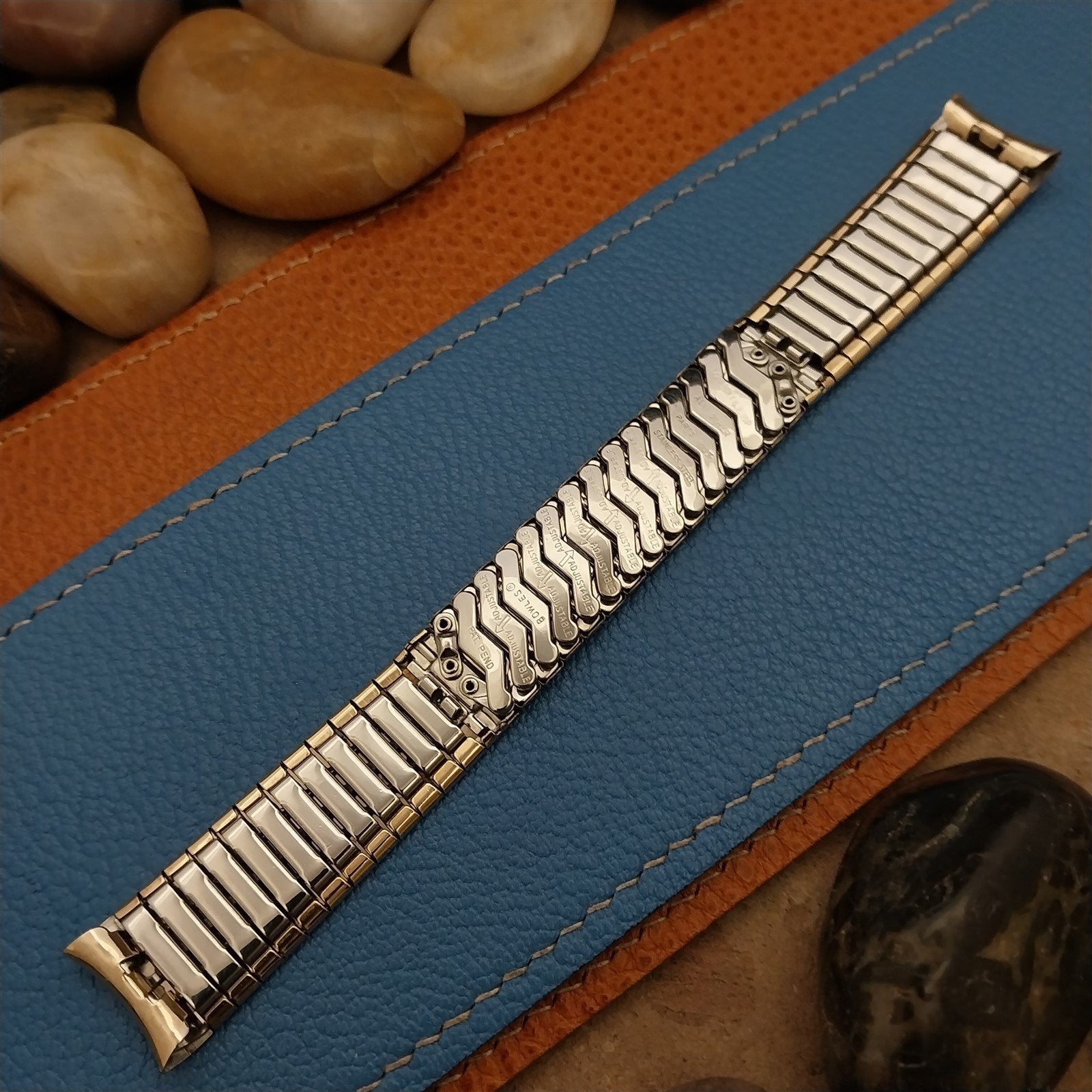 17mm 10k Gold Filled Baldwin USA nos 1960s Vintage Watch Band