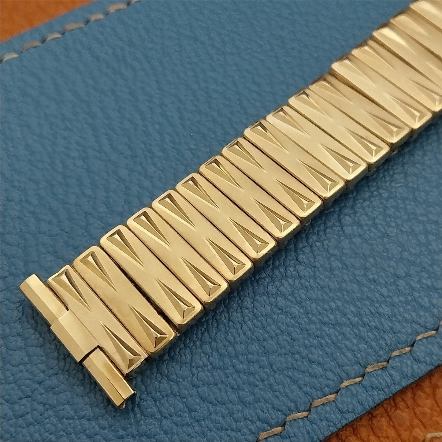 10K Yellow Gold-Filled 19mm 18mm 16mm Baldwin Unused 1960s Vintage Watch Band