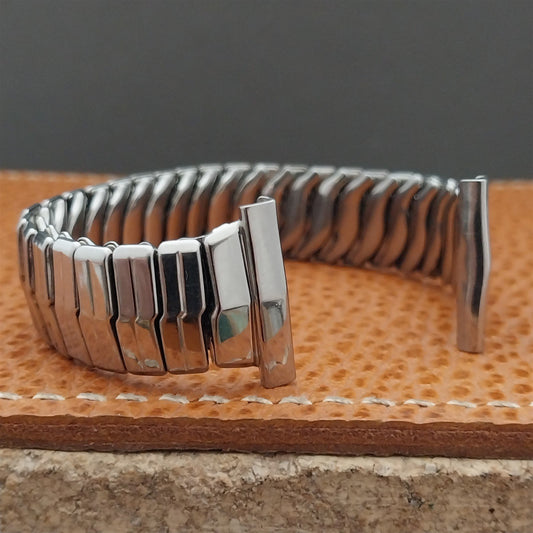 19mm 17mm 15mm Stonewall Short Stainless Classic Stretch 40s Vintage Watch Band