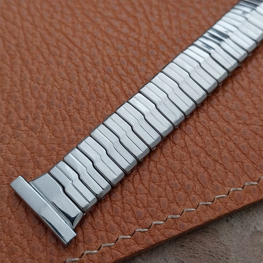 19mm 17mm 15mm Stonewall Short Stainless Classic Stretch 40s Vintage Watch Band