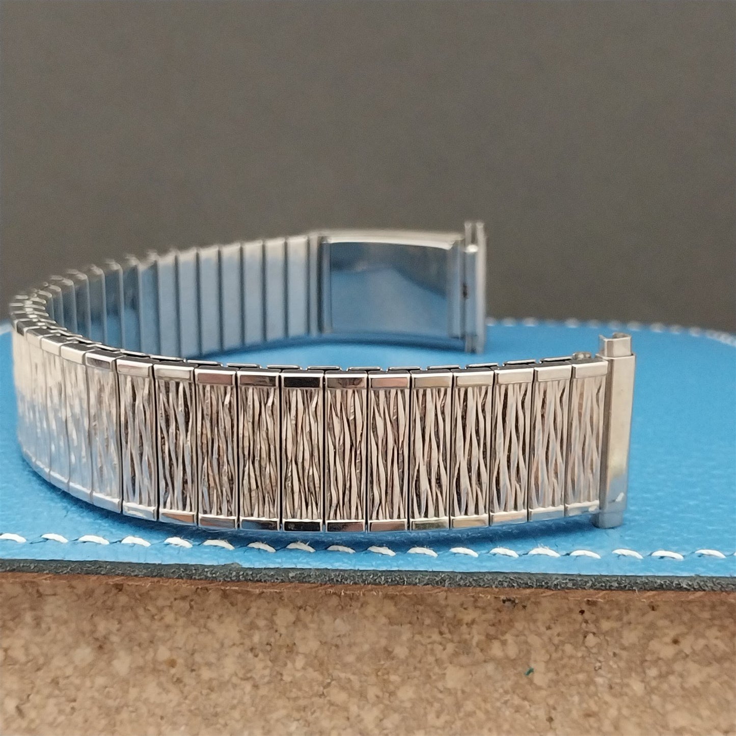 Speidel USA Medilog Stainless Steel Valencia 19mm nos Vintage Watch Band