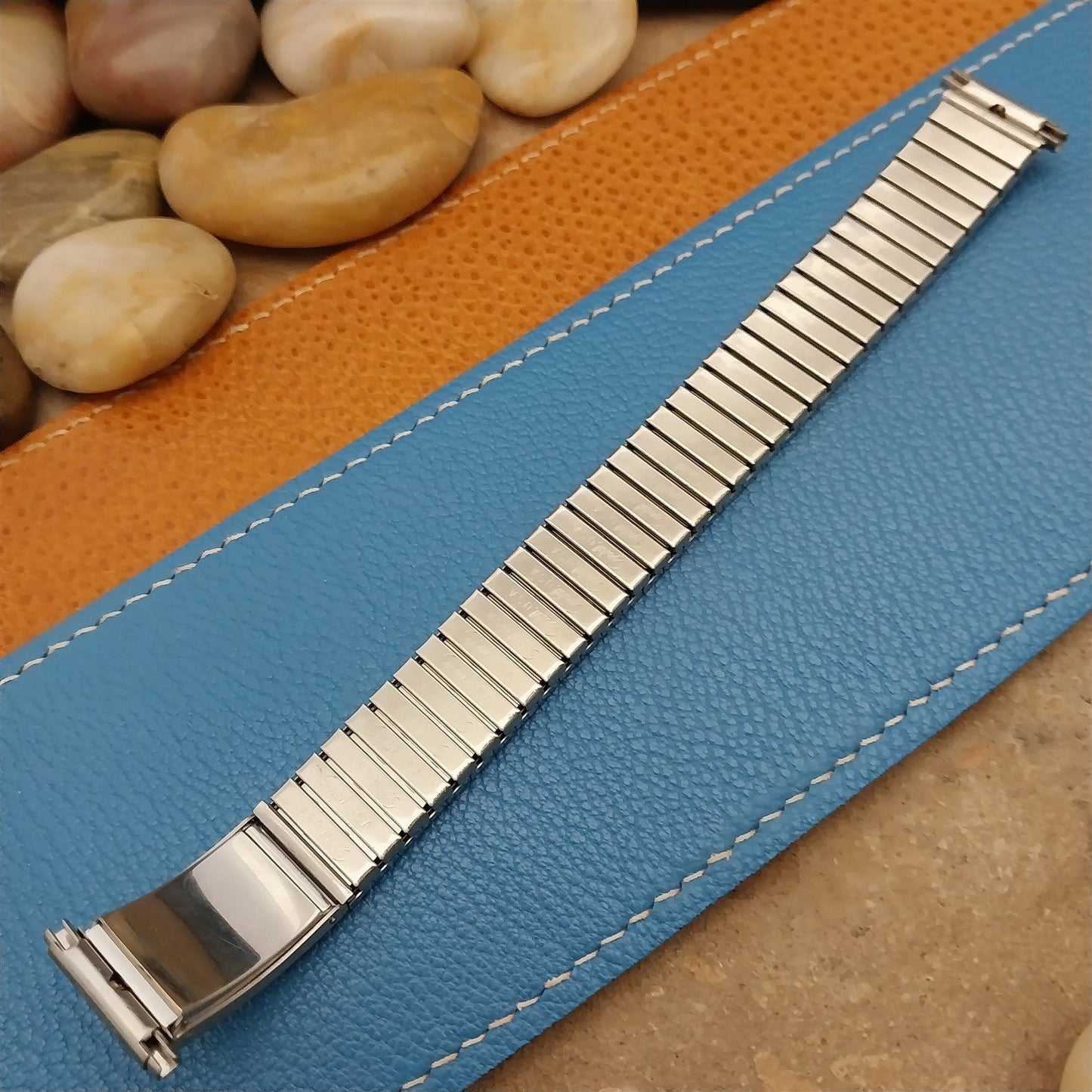 Speidel USA Medilog Stainless Steel Valencia 19mm nos Vintage Watch Band