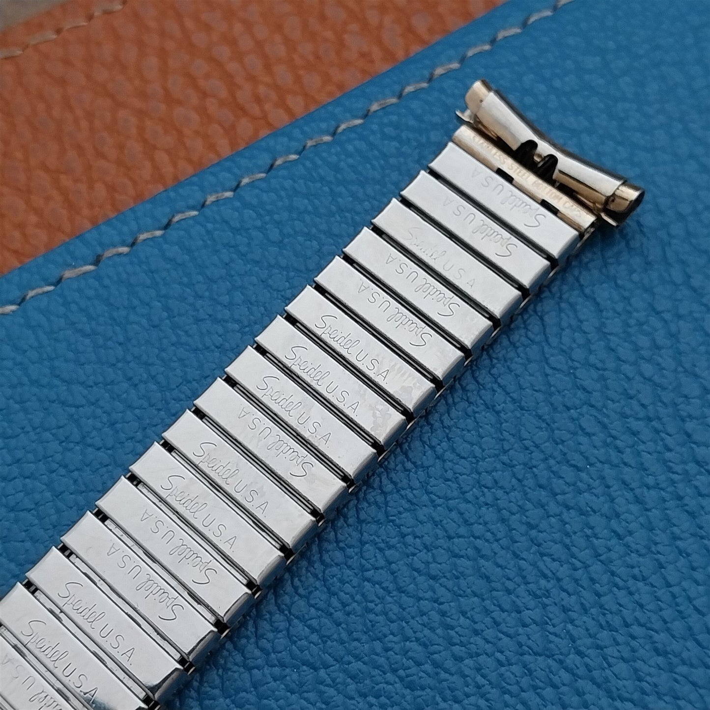 70s Vintage Long Yellow Gold-RGP Classic Speidel nos 17mm 18mm 19mm Watch Band