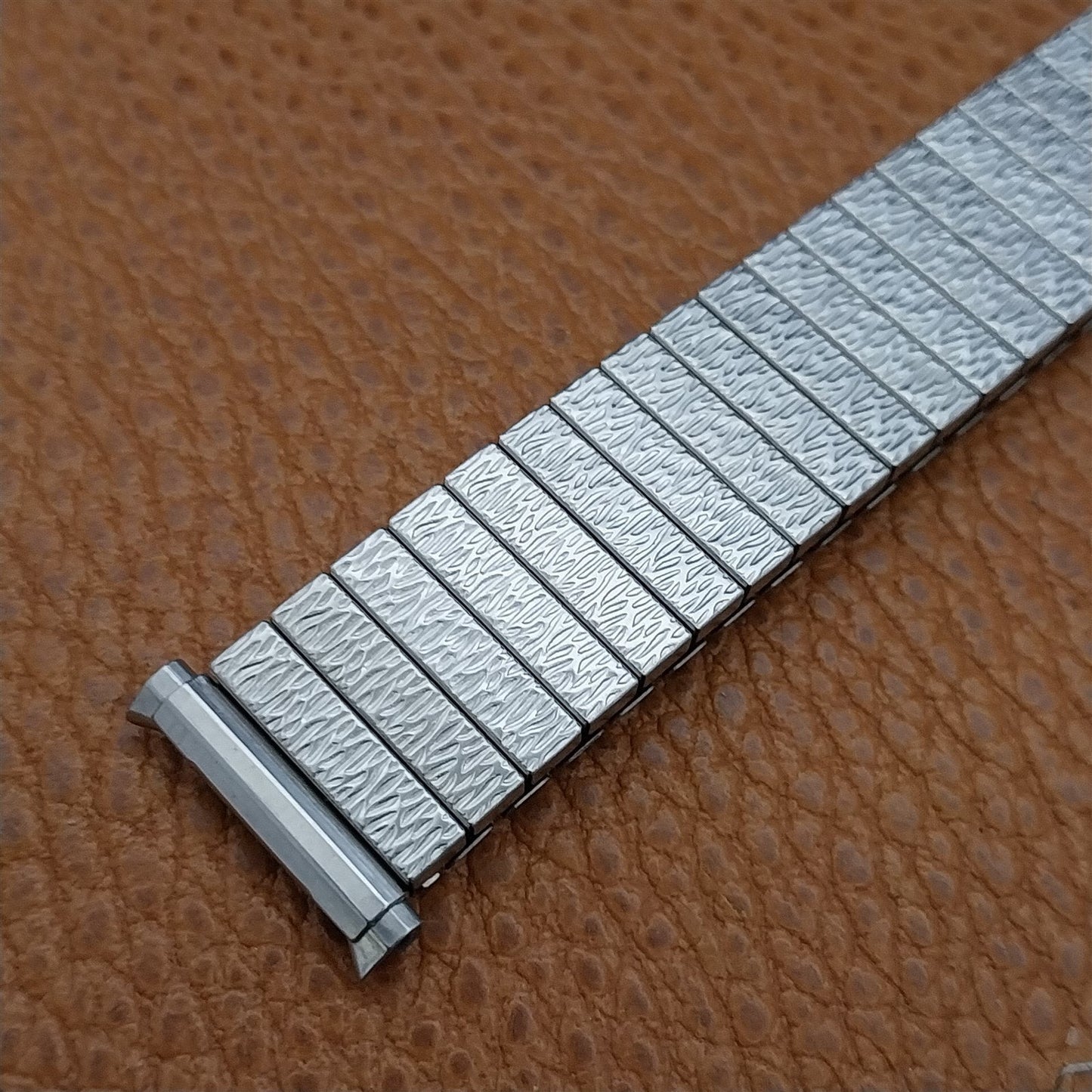 JB Champion Stainless Steel Expansion 1970s Vintage Watch Band 16mm 18mm 19mm