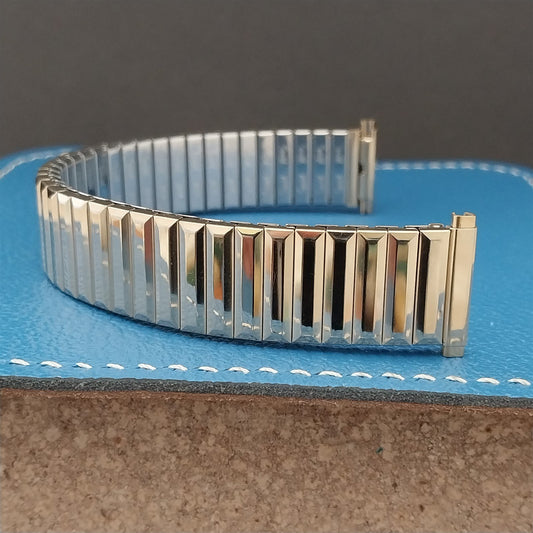 19mm 18mm 16mm 1970s Rolled Gold Plate Speidel Fullback nos Vintage Watch Band