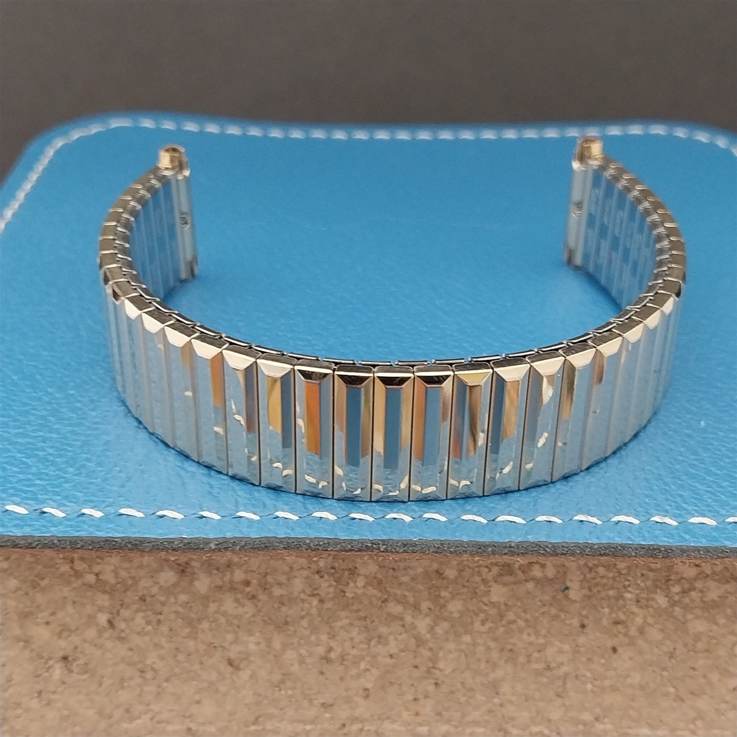 19mm 18mm 16mm 1970s Rolled Gold Plate Speidel Fullback nos Vintage Watch Band