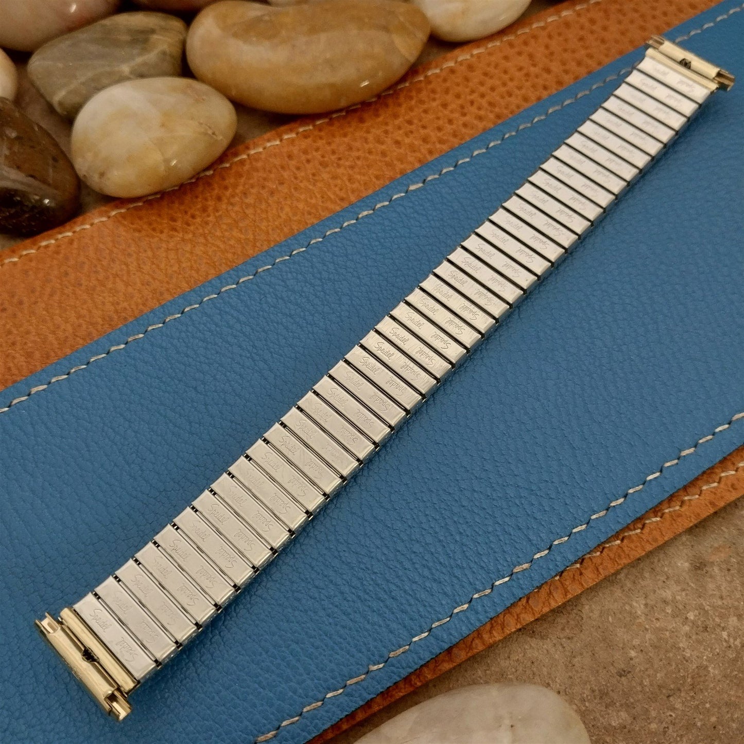 19mm 18mm 16mm 1970s Rolled Gold Plate Speidel Fullback nos Vintage Watch Band