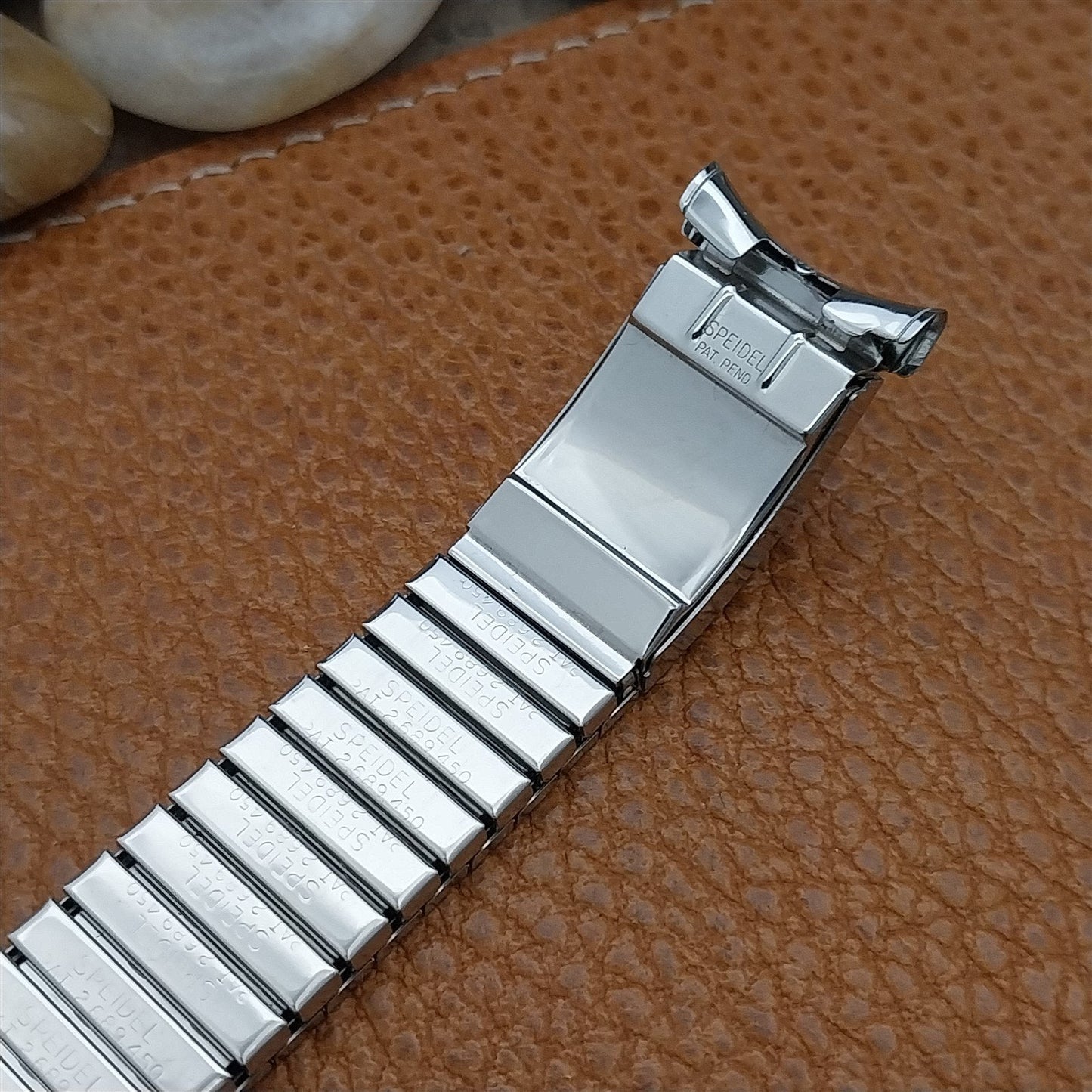 1968 Speidel Valencia Perpetual Calendar Stainless Steel nos Vintage Watch Band