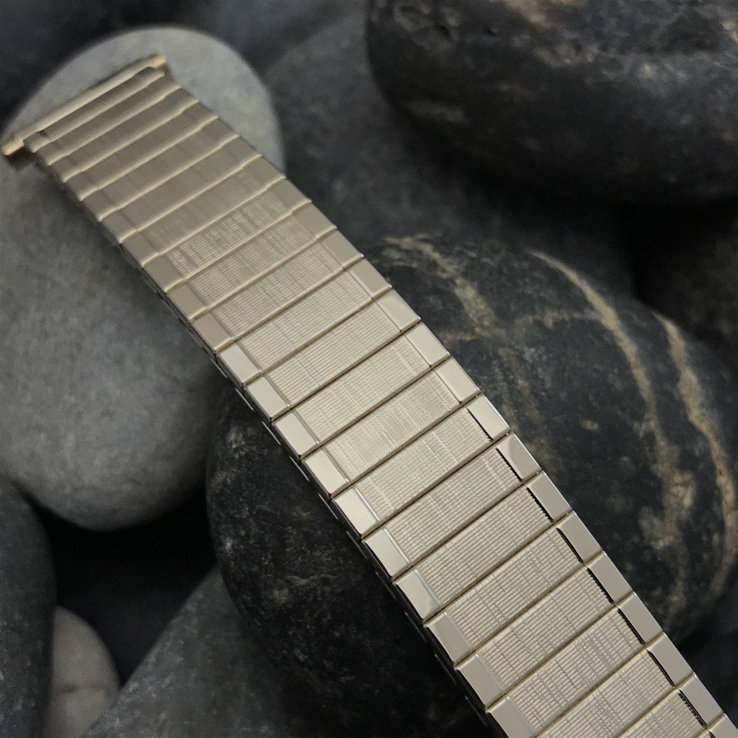 1970s 10k Yellow Gold-Filled Speidel Florentine nos Vintage Watch Band