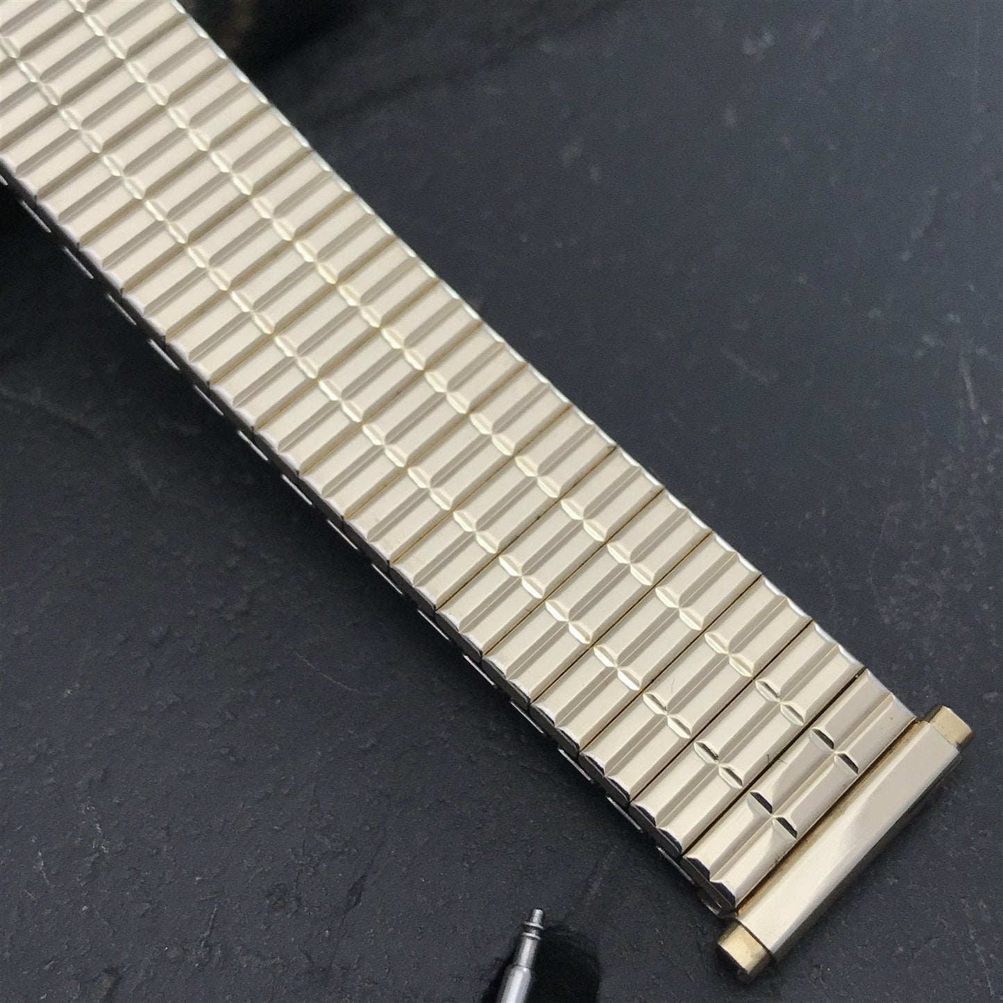 16mm 18mm 19mm Speidel Yellow Gold-Filled Expansion 1970s old-stock Watch Band