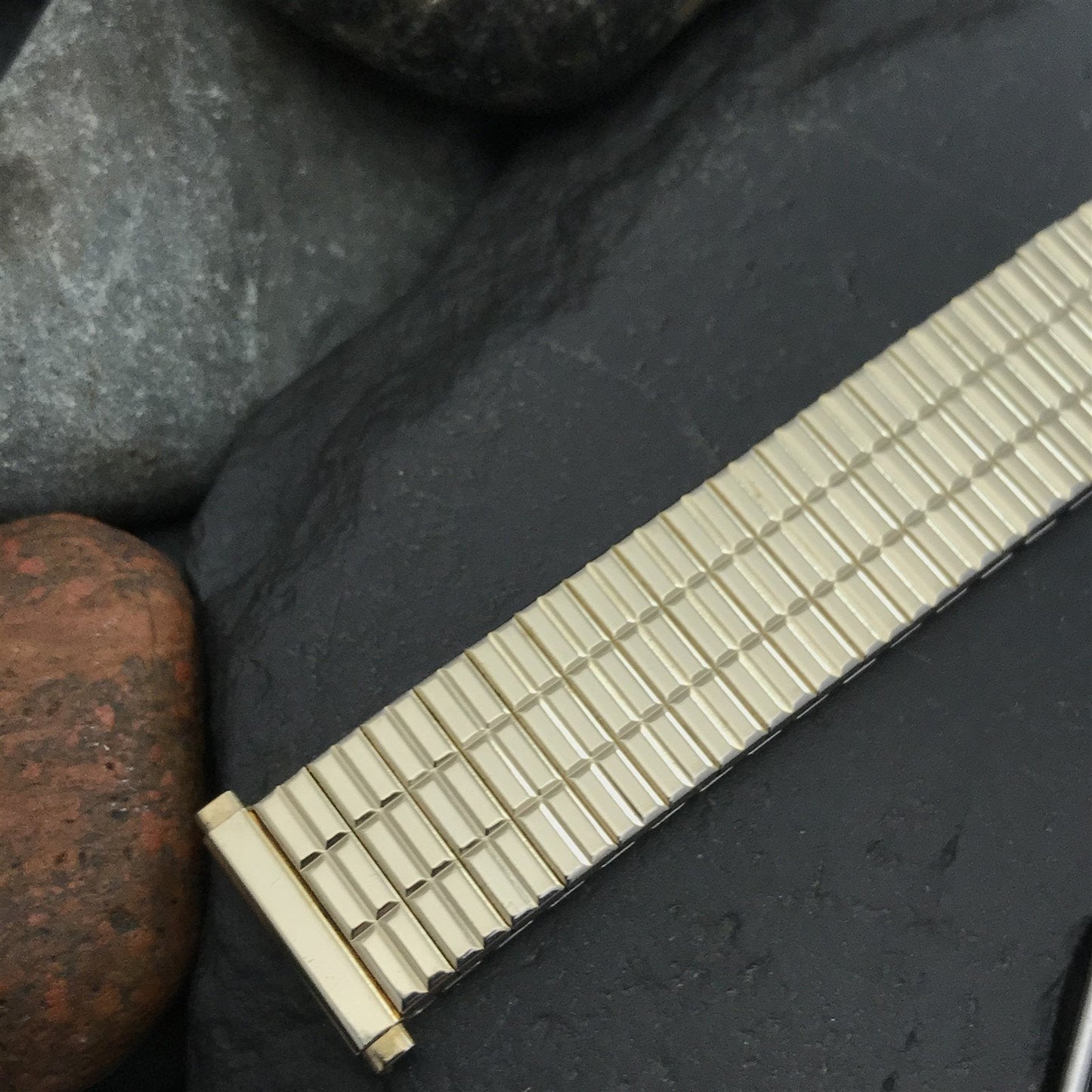 16mm 18mm 19mm Speidel Yellow Gold-Filled Expansion 1970s old-stock Watch Band