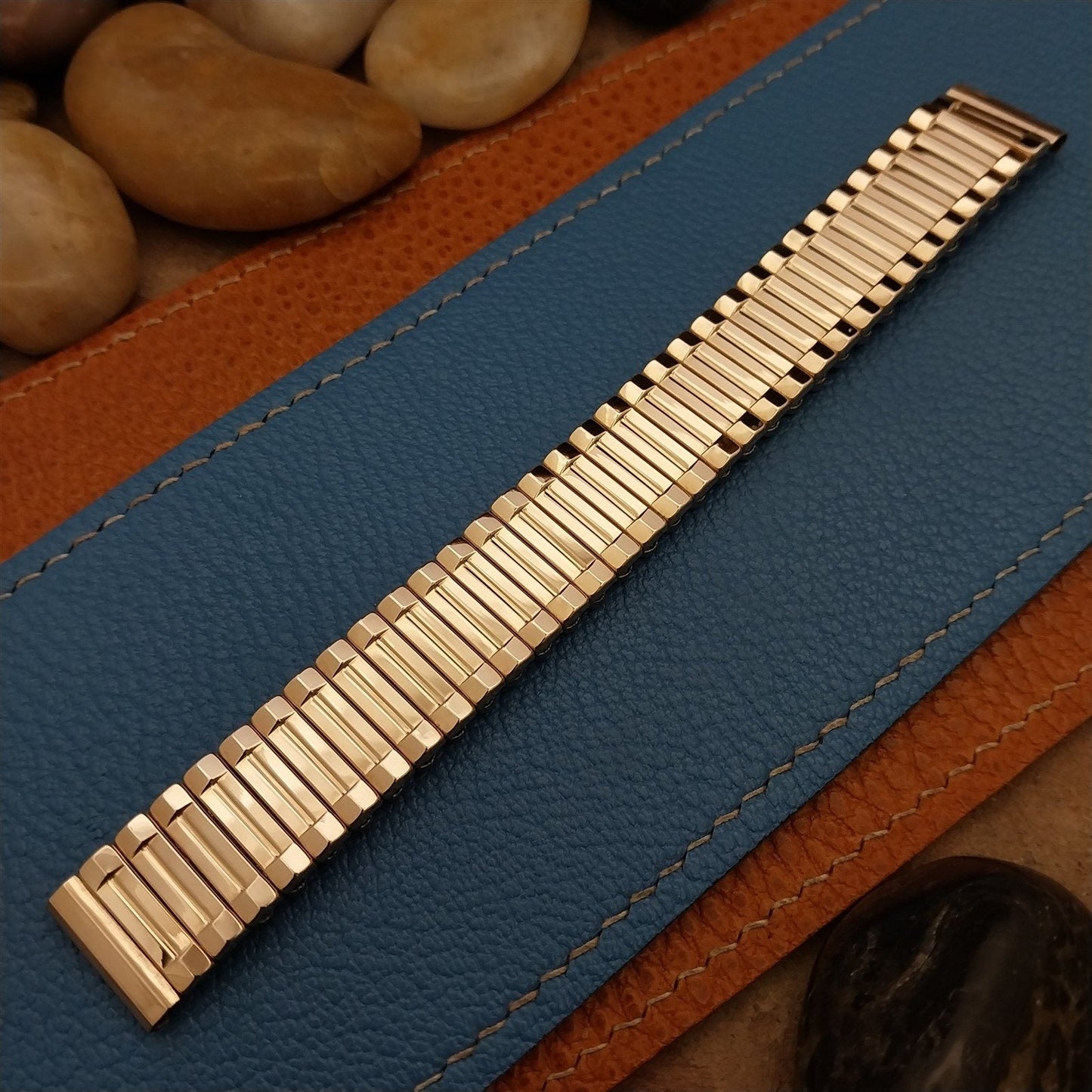 5/8" 12k Gold-Filled Lenox USA Expansion nos 1950s Vintage Watch Band